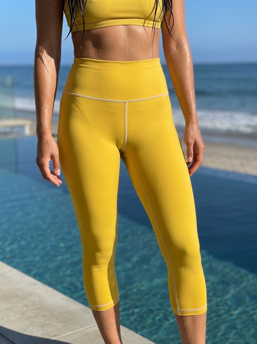 High Waist in Yellow