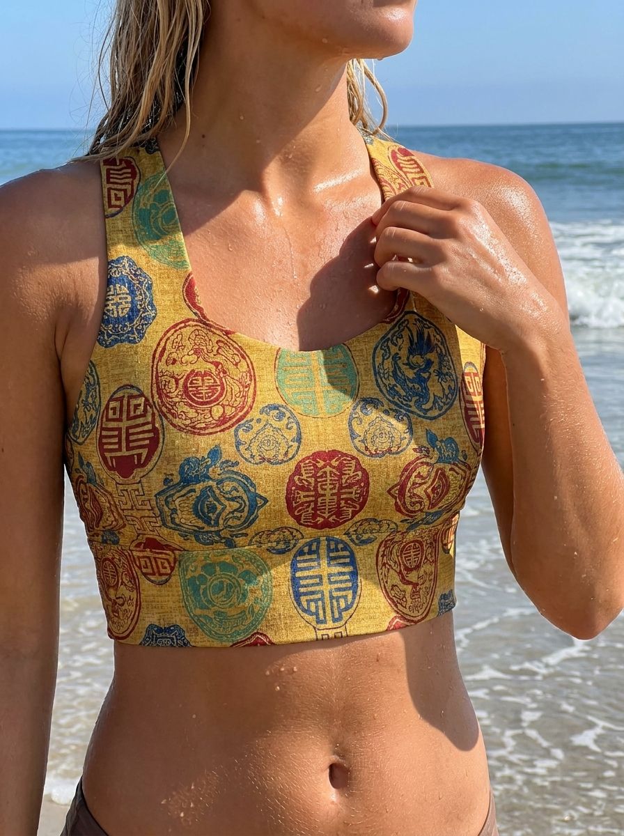 Holo Longline Sports Bra Longline Sports Bra — Lolekai