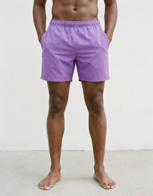Men's Swim Trunks in Amethyst