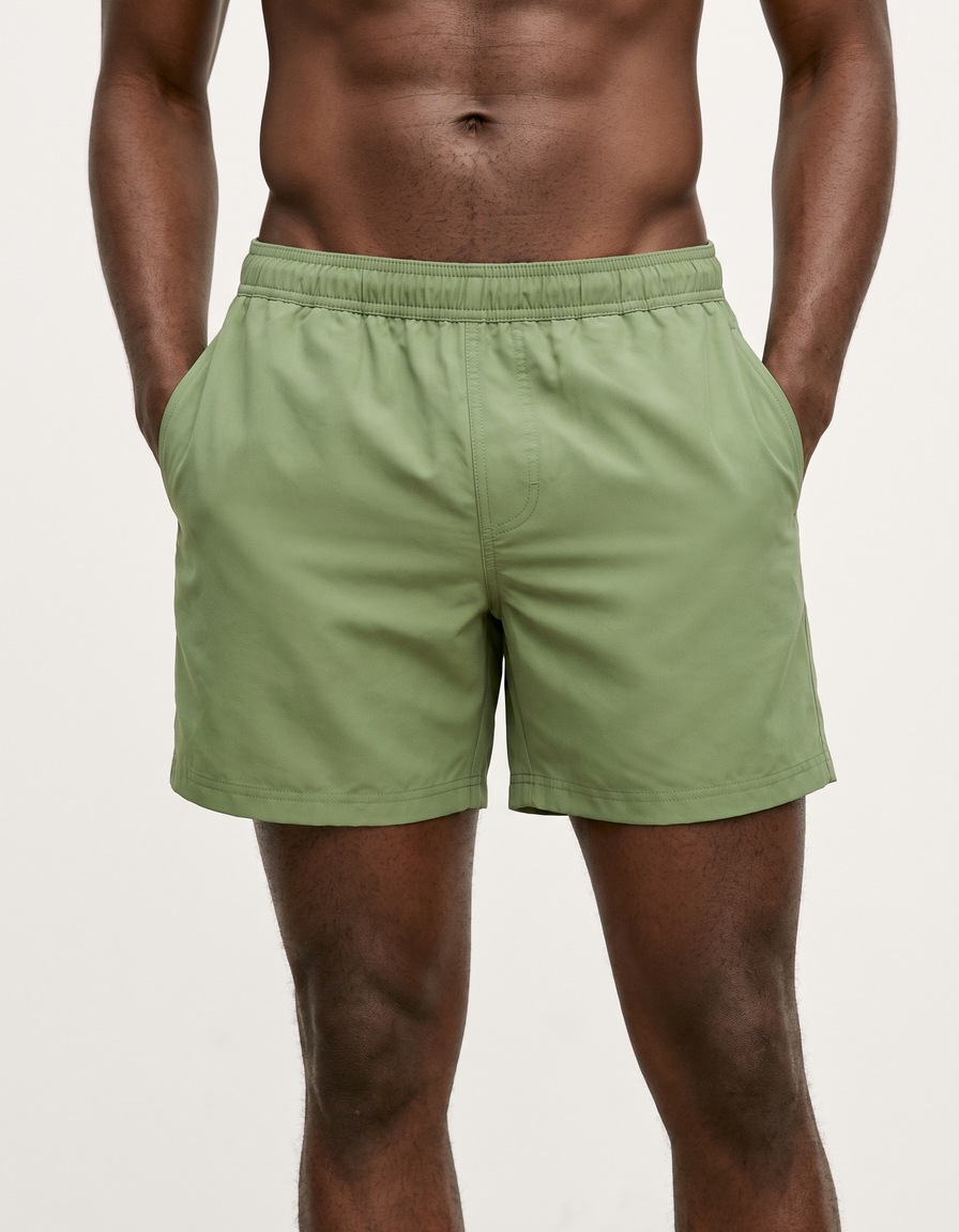 Swim trunks in Asparagus