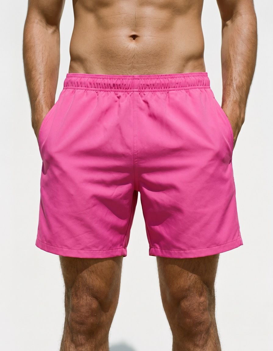 Barbie Pink Men's Swim Trunks Men's Swim Trunks — Lolekai