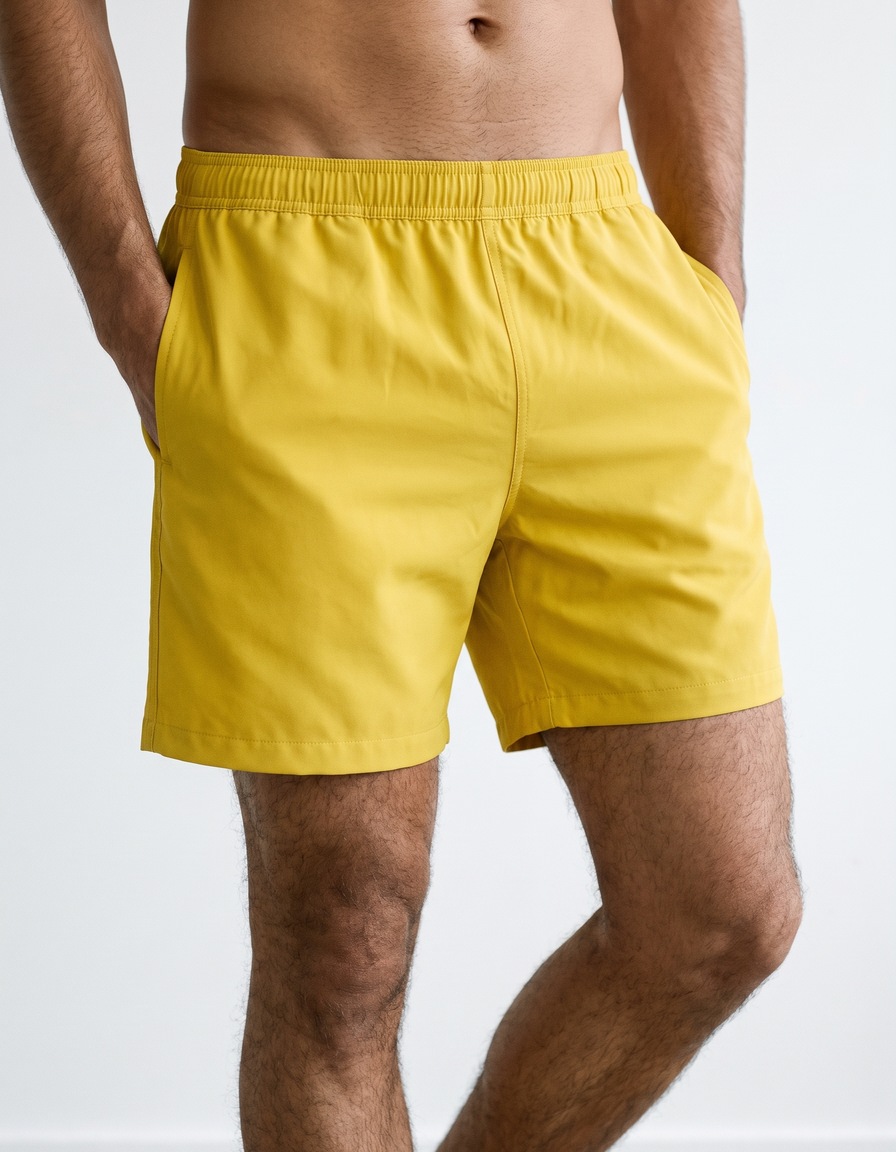 Swim trunks in Citrine