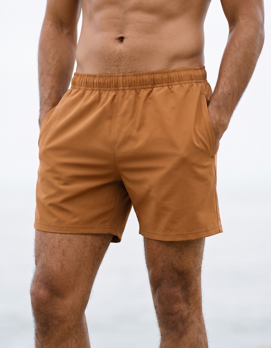 Swim trunks in Copper