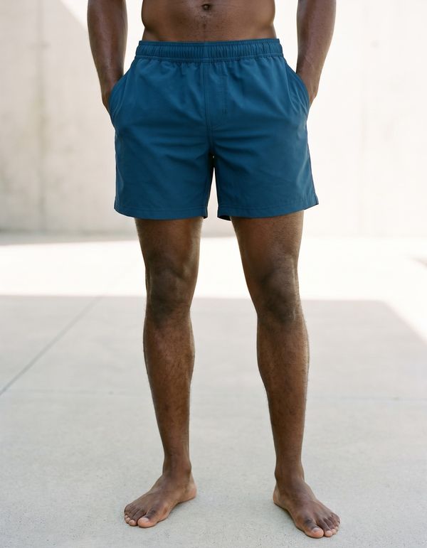 Men's Swim Trunks in Deep Sea