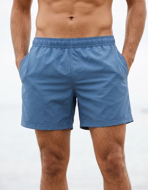 Mid Denim Men's Swim Trunks