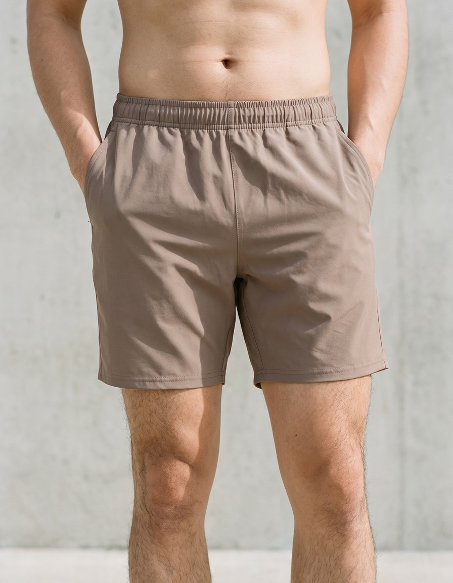 Swim trunks in Driftwood
