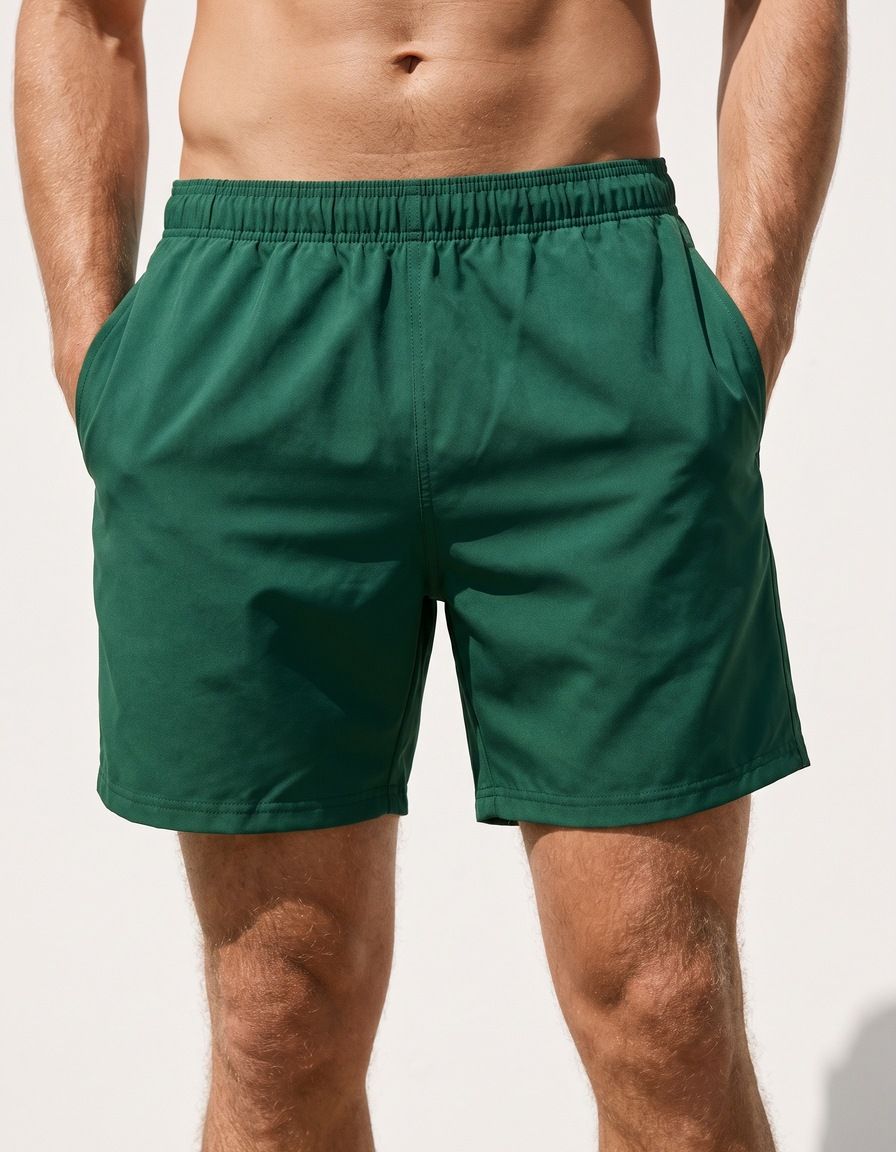 Evergreen Men's Swim Trunks Men's Swim Trunks — Lolekai