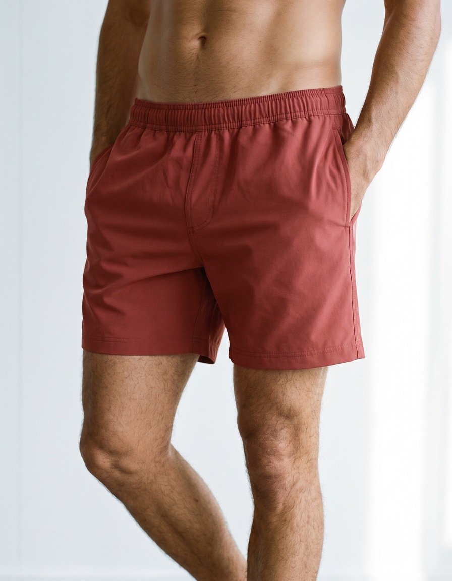 Swim trunks in Henna