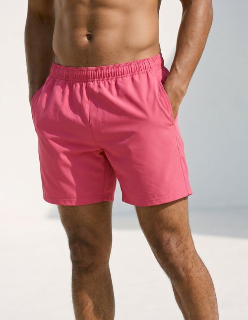 Hibiscus Men's Swim Trunks