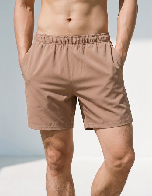 Latte Men's Swim Trunks