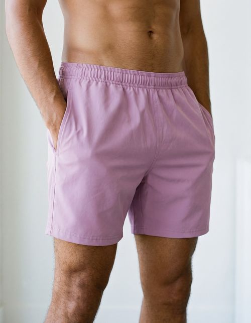 Lilac Men's Swim Trunks