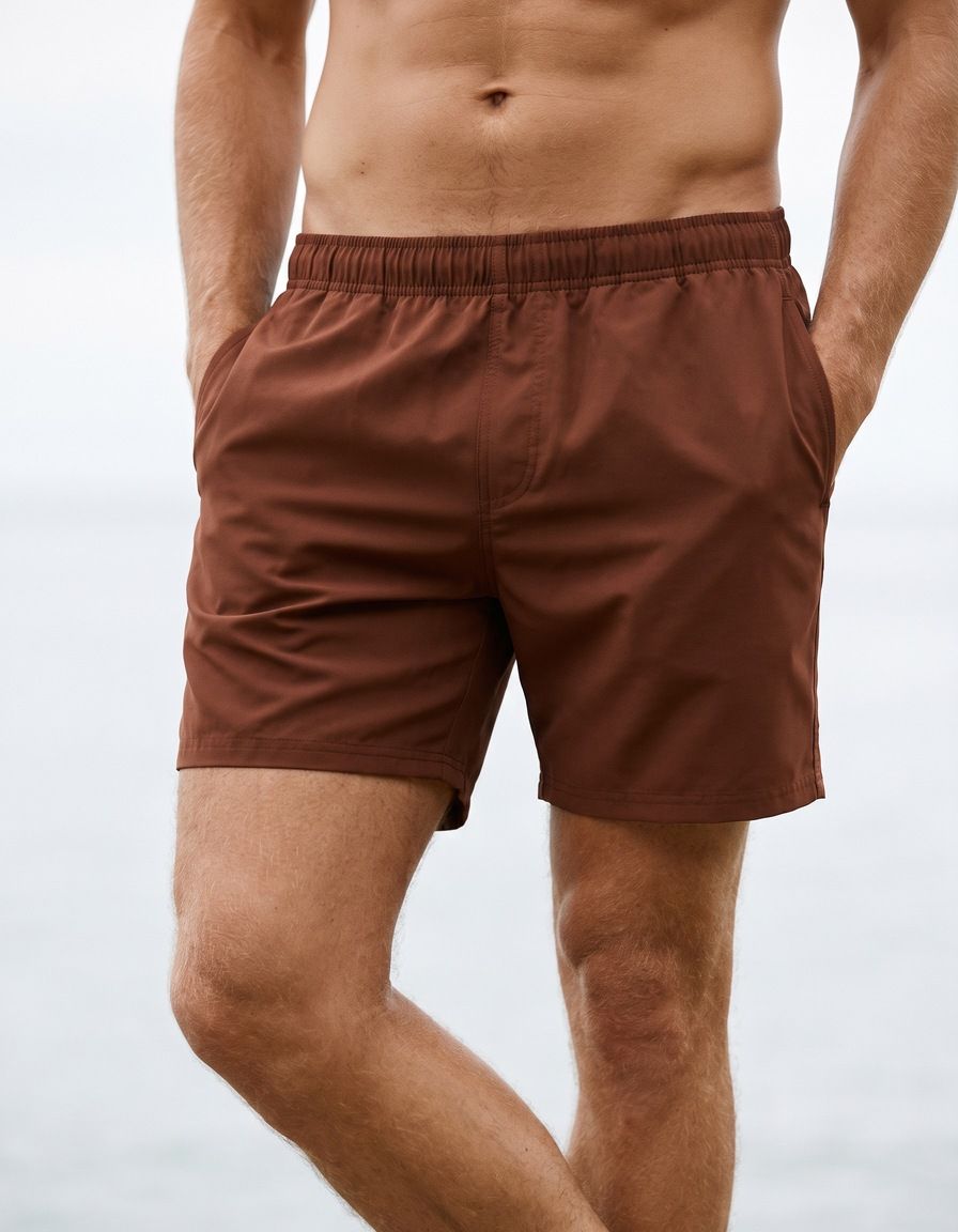 Mahogany Men's Swim Trunks Men's Swim Trunks — Lolekai