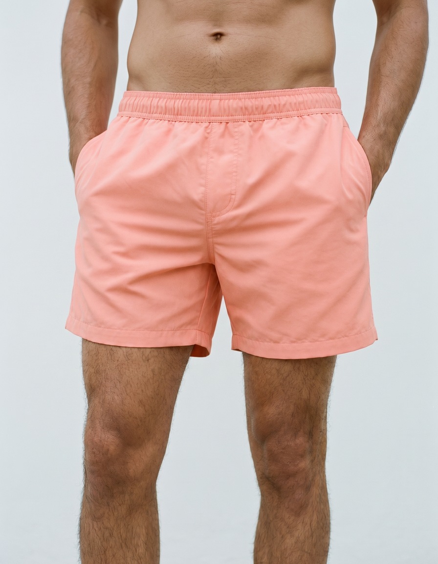 Swim trunks in Melon
