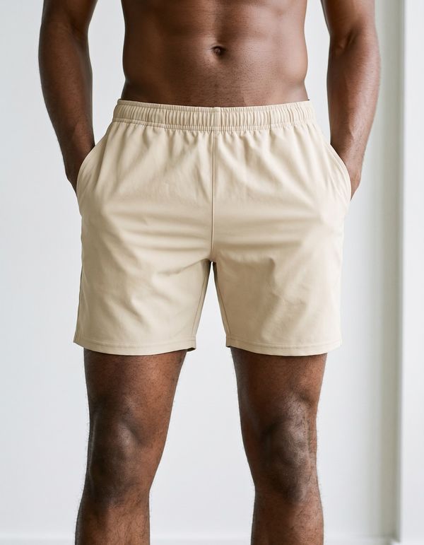 Men's Swim Trunks in Oatmeal