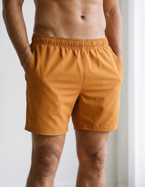 Ochre Men's Swim Trunks