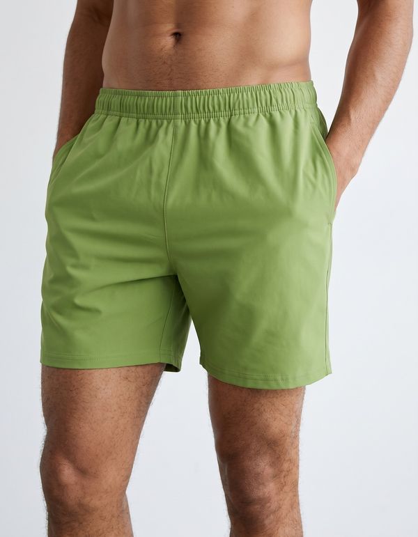 Men's Swim Trunks in Greenery