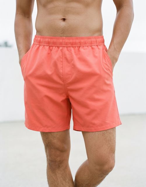 Living Coral Men's Swim Trunks
