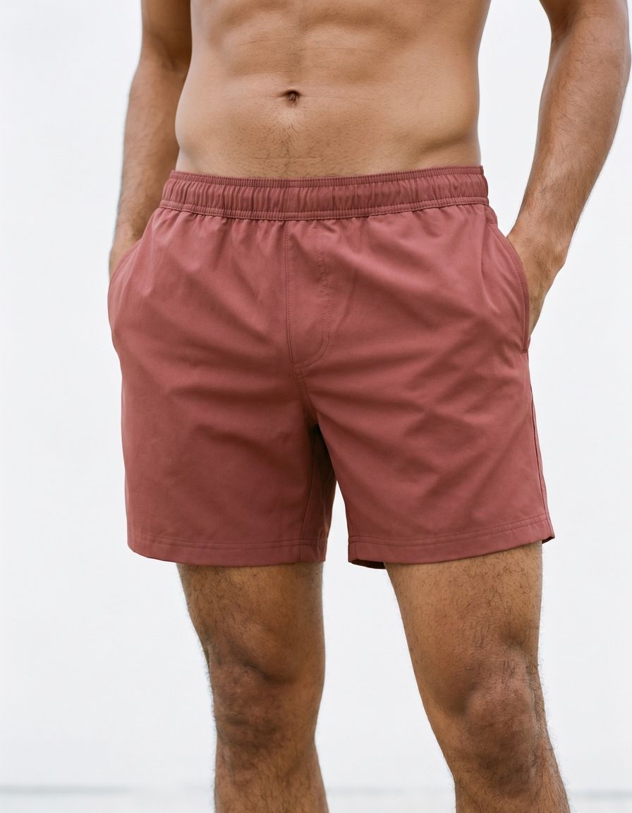 Marsala Men's Swim Trunks Men's Swim Trunks — Lolekai