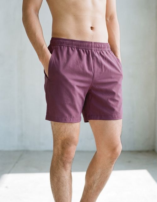Plum Men's Swim Trunks Men's Swim Trunks — Lolekai