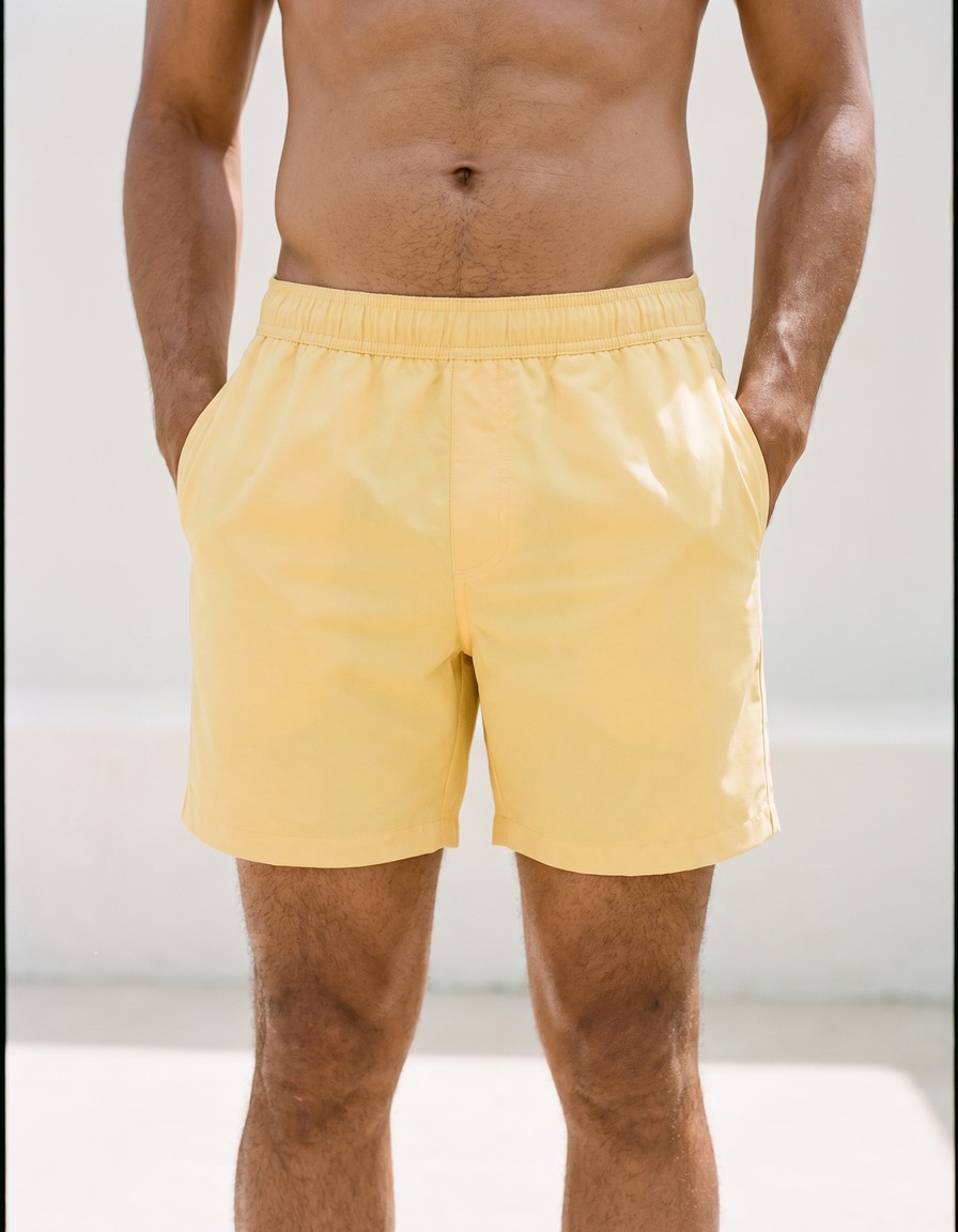 Swim trunks in Primrose