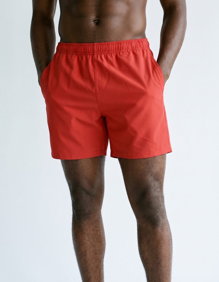 Swim trunks in Red