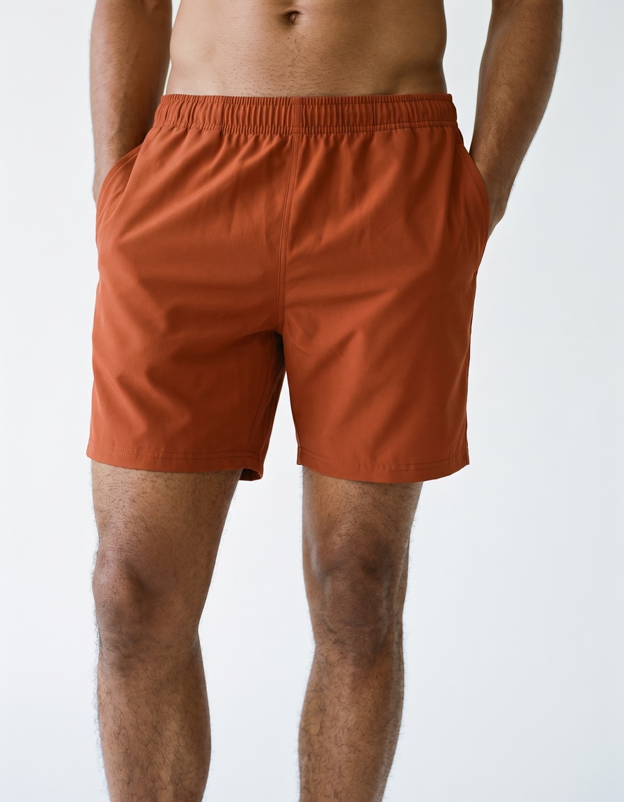 Swim trunks in Rust