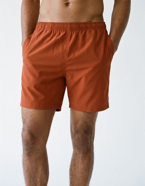 Rust Men's Swim Trunks