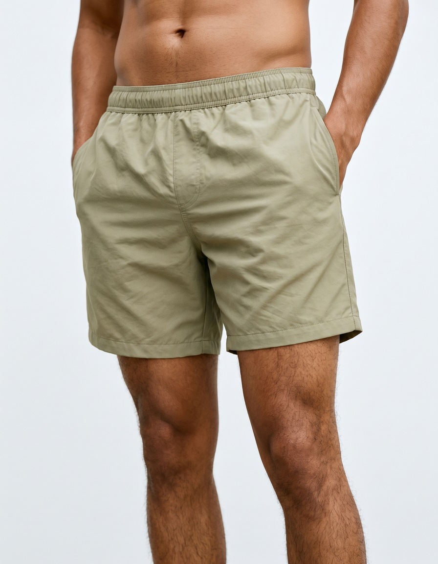 Swim trunks in Sage Green