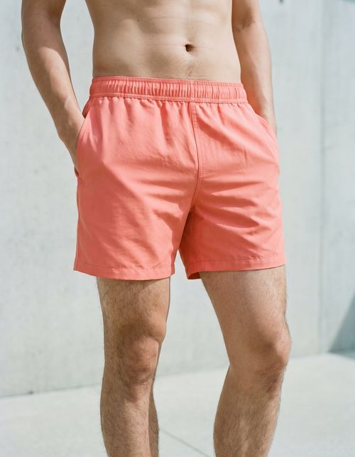 Salmon Men's Swim Trunks