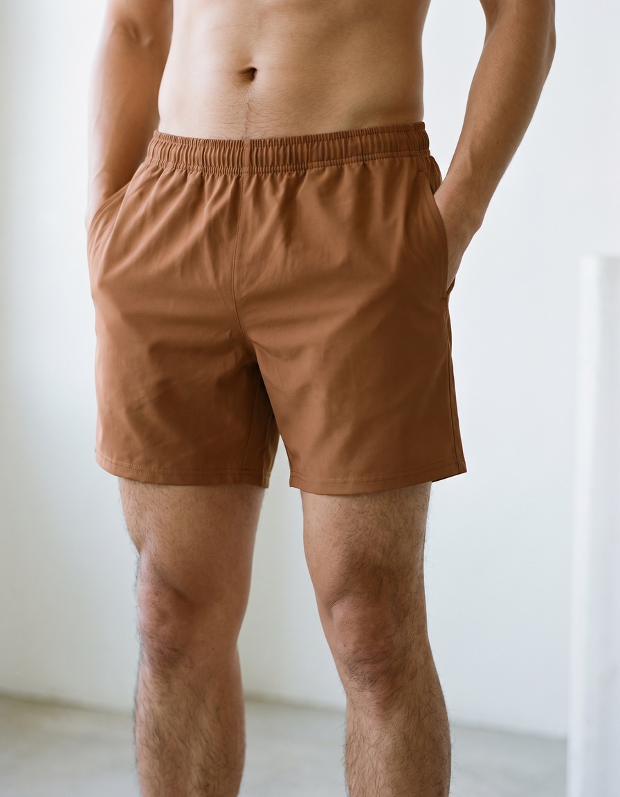 Swim trunks in Sienna