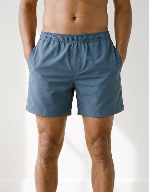 Slate Blue Men's Swim Trunks