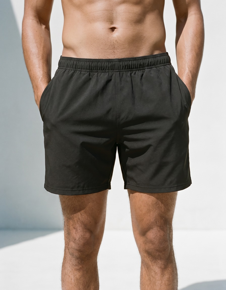 Swim trunks in Soot