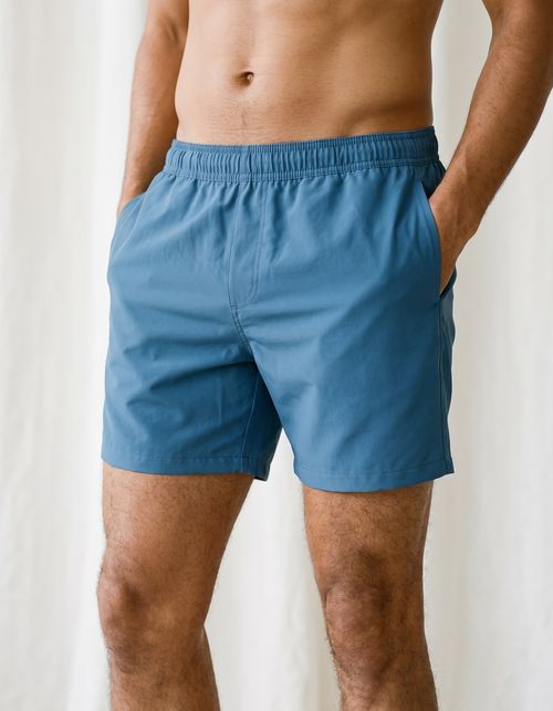 Steel Men's Swim Trunks