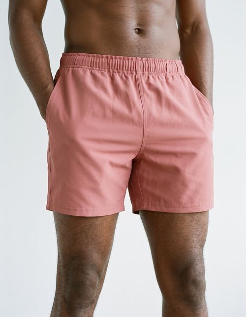 Tea Rose Men's Swim Trunks Men's Swim Trunks — Lolekai
