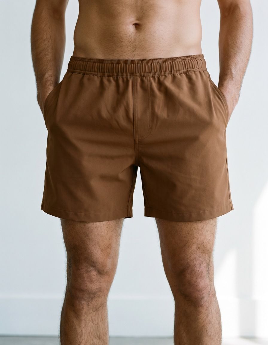 Tobacco Men's Swim Trunks Men's Swim Trunks — Lolekai
