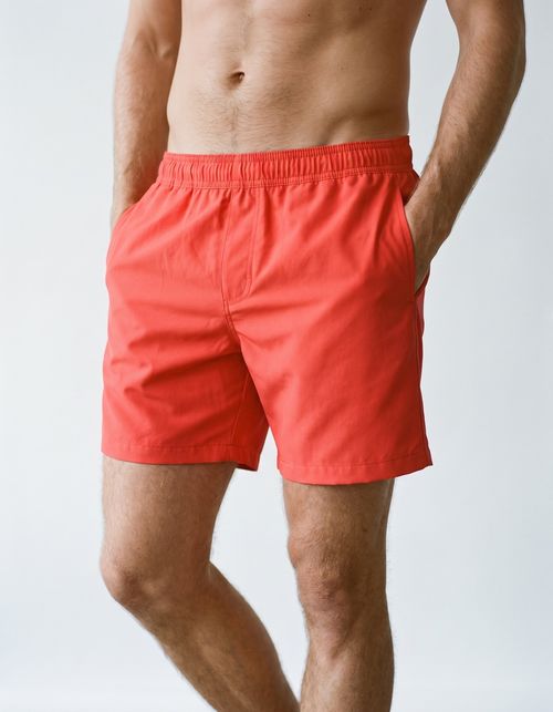 Tomato Men's Swim Trunks