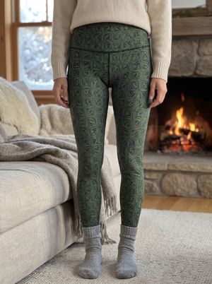 Runway Emerald Chord Base Layer High-Rise Leggings — Lolekai