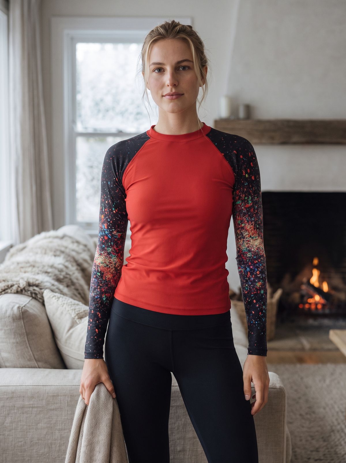 Pixelate Base Layer Women's Rashguard — Lolekai