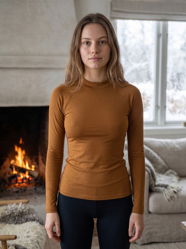 Women's Copper Base Layer Top