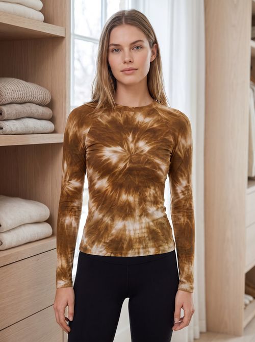 Amber Haze Glacier Base Layer Women's Rashguard — Lolekai