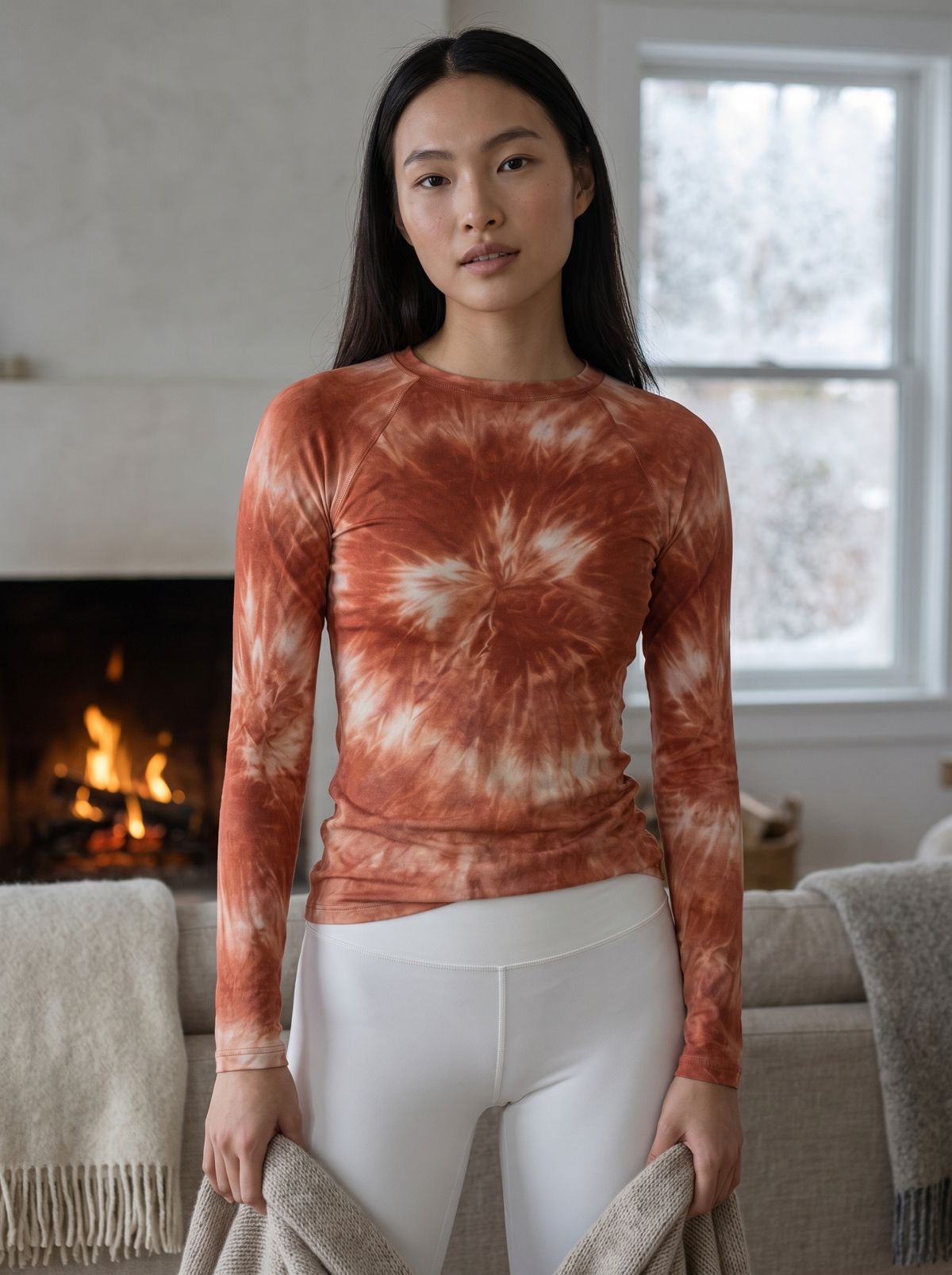 Coral Glacier Base Layer Women's Rashguard — Lolekai