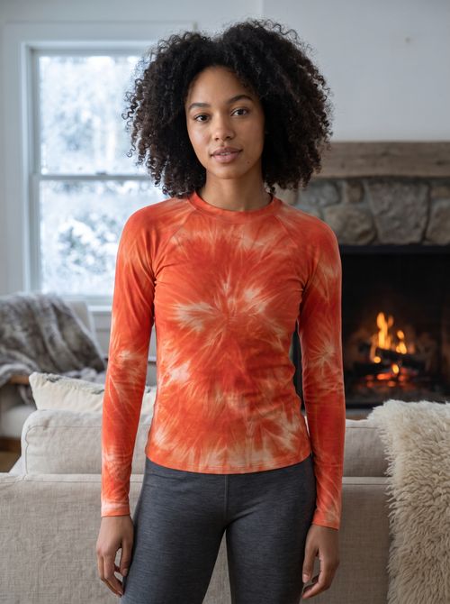 Neon Coral Glacier Base Layer Top base layers