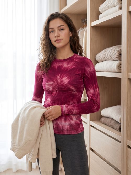Neon Pink Glacier Base Layer Top base layers