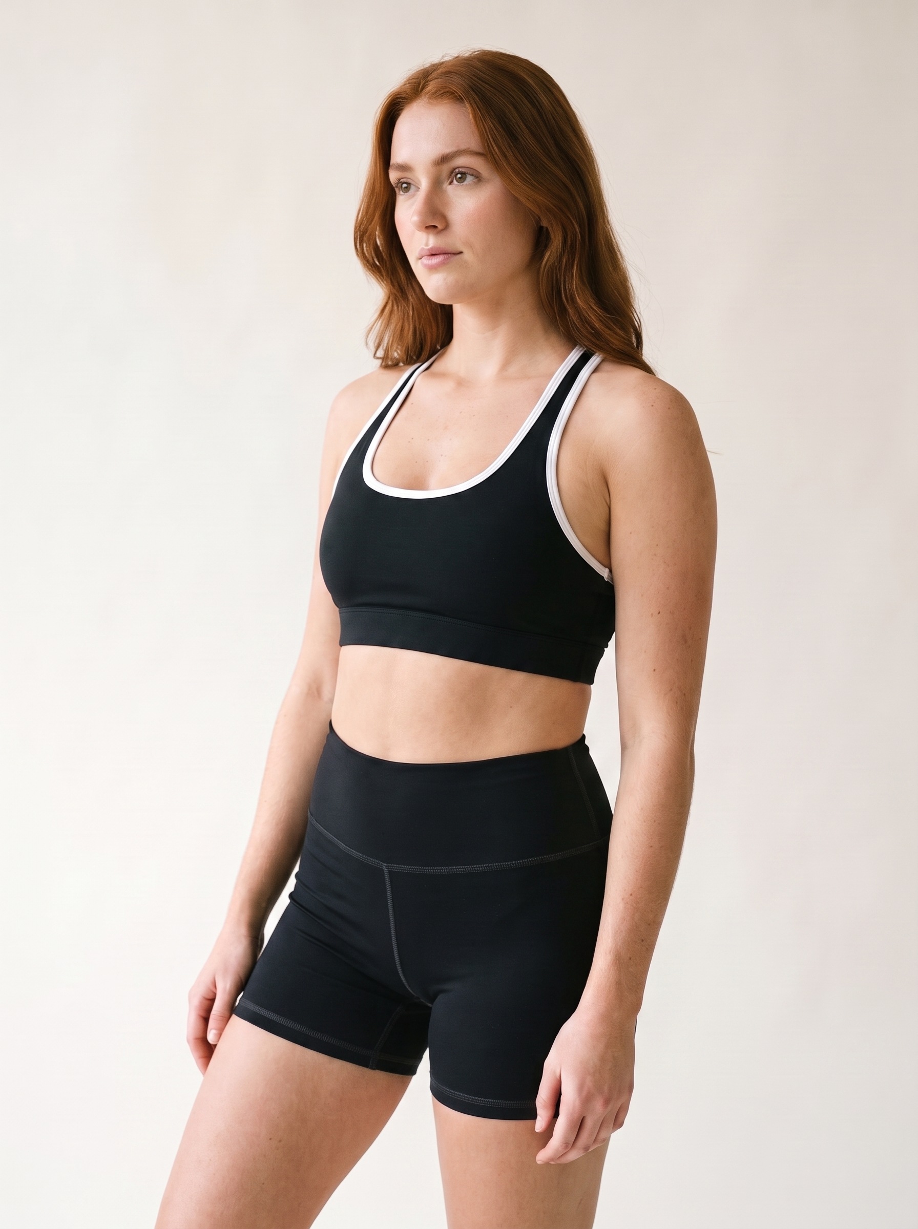 Yoga Shorts in Onyx
