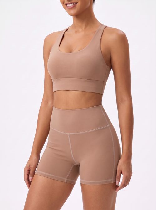 Latte Swim & Gym Bra Longline Sports Bra — Lolekai