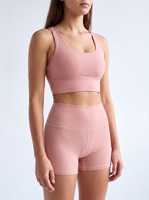 Morganite Swim & Gym Bra Longline Sports Bra — Lolekai