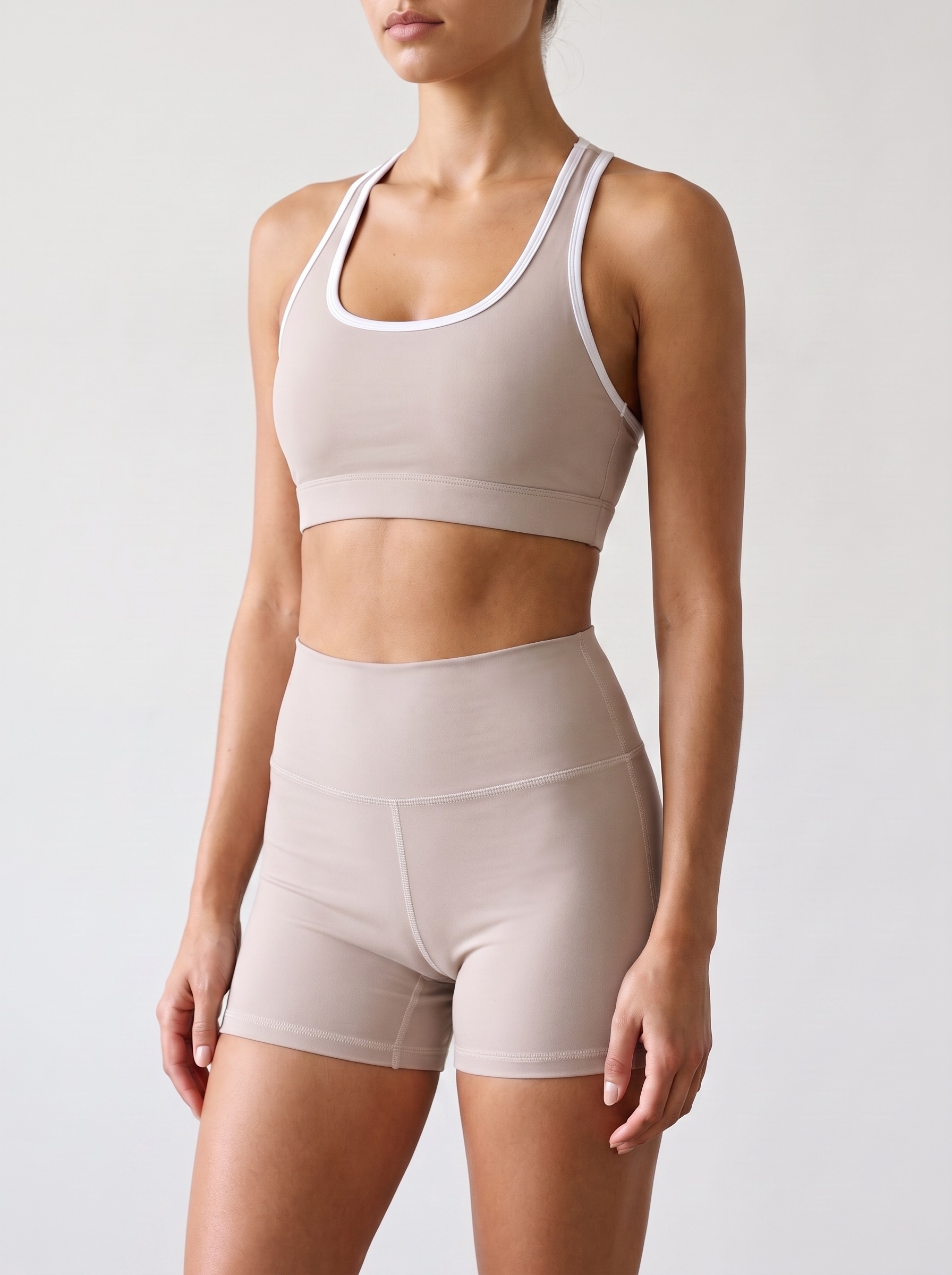 Yoga Shorts in Sand
