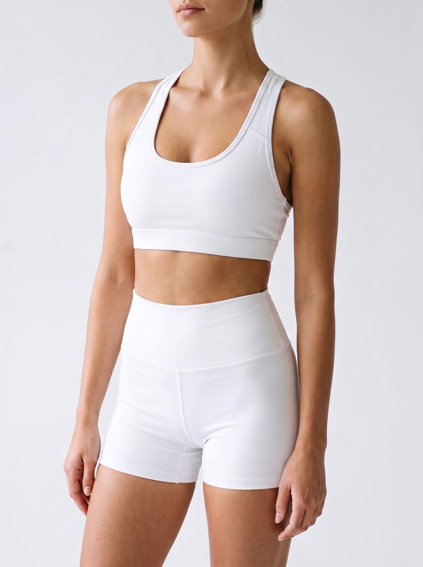 Yoga Shorts in Snow