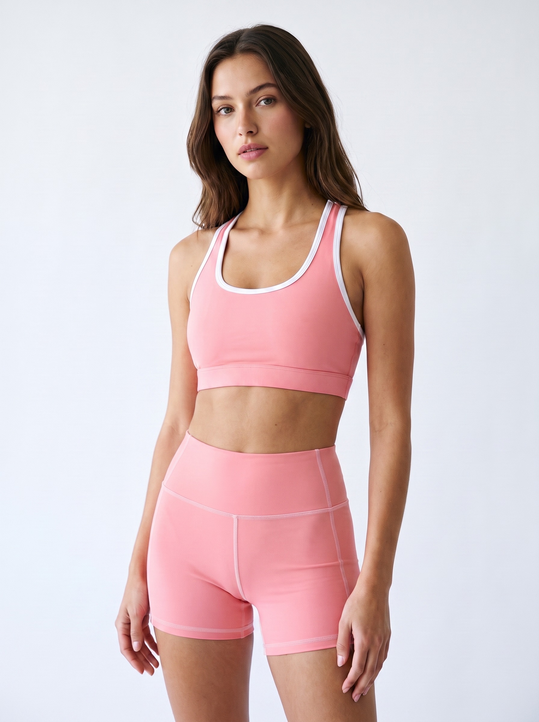 Yoga Shorts in Taffy